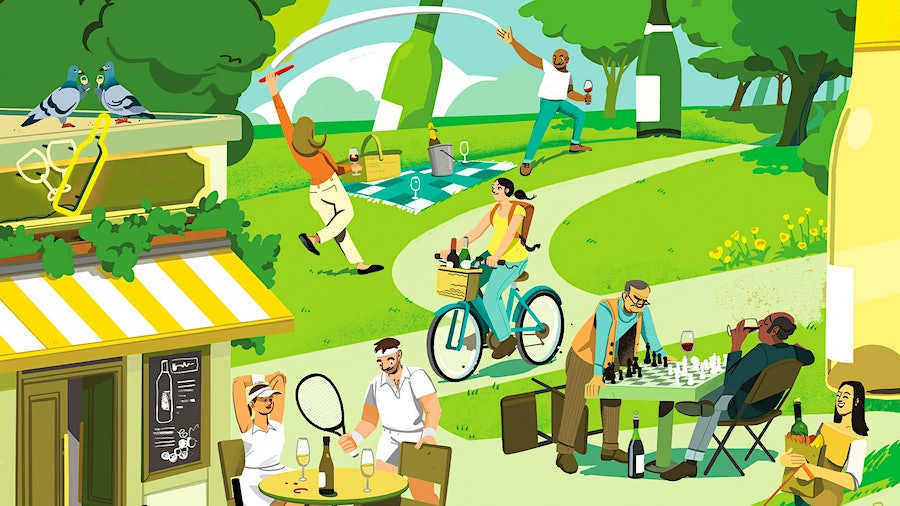 While there are good questions to be asked about wine and wellness, it's clear that moderate drinking can contribute to good health.