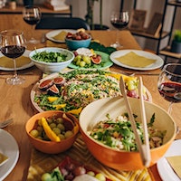 The Mediterranean diet can include fruits, vegetables, nuts, fish, olive oil and red wine.What Makes the Mediterranean Diet Healthy? New Research Spotlights Polyphenols