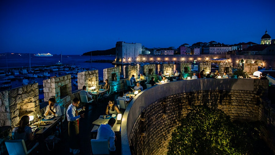 True to its name, Croatia's Restaurant 360 Dubrovnik offers gorgeous seaside views from all angles, in addition to great food and wine.