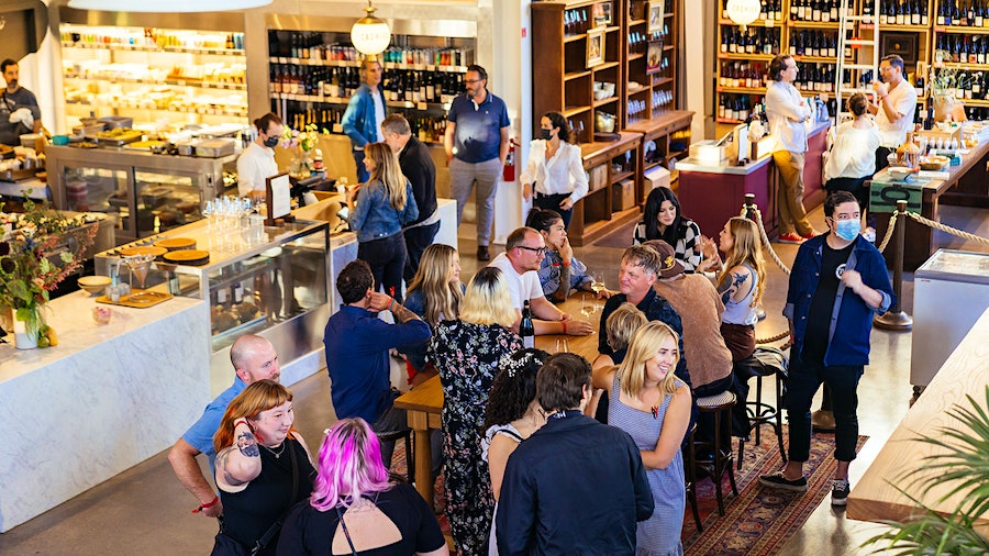 Opened in 2022, Little Saint is a beacon for lively, plant-based dining in Healdsburg, Calif.