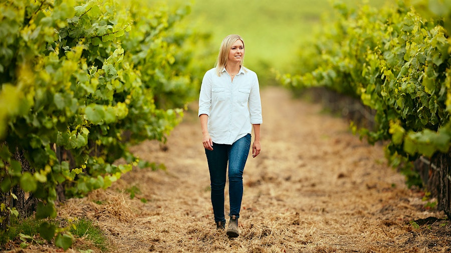 Cambria winemaker Jill Russell makes noteworthy, yet affordable Chardonnay from estate vineyards in Santa Maria Valley.