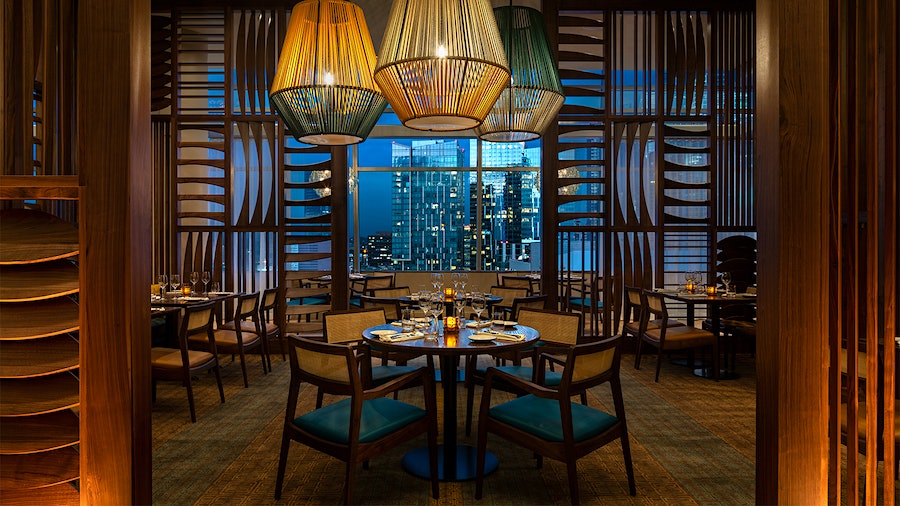 Corteza aims to capture some of the magic of enjoying fresh seafood along Mexico's Baja coast, though with stunning views of the L.A. skyline instead of the Pacific Ocean.