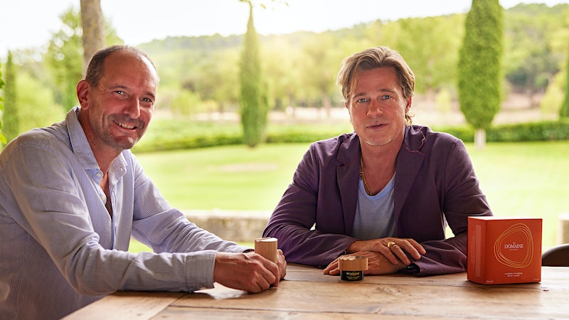 Brad Pitt and Famille Perrin Launch Le Domaine Skincare Line